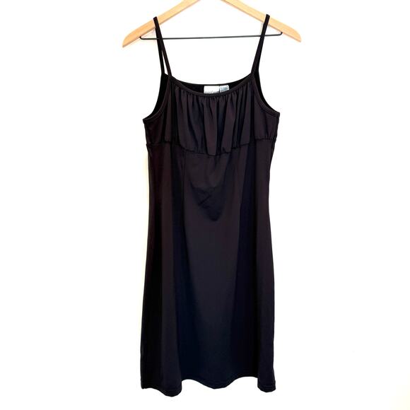 Vintage Y2K Newport News Black Slip Dress – Women’s 12 - Picture 2 of 13